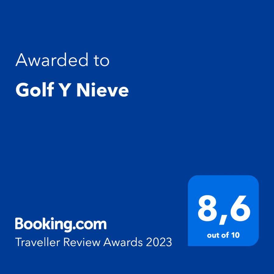Апартаменты Golf Y Nieve Сабиньяниго Экстерьер фото